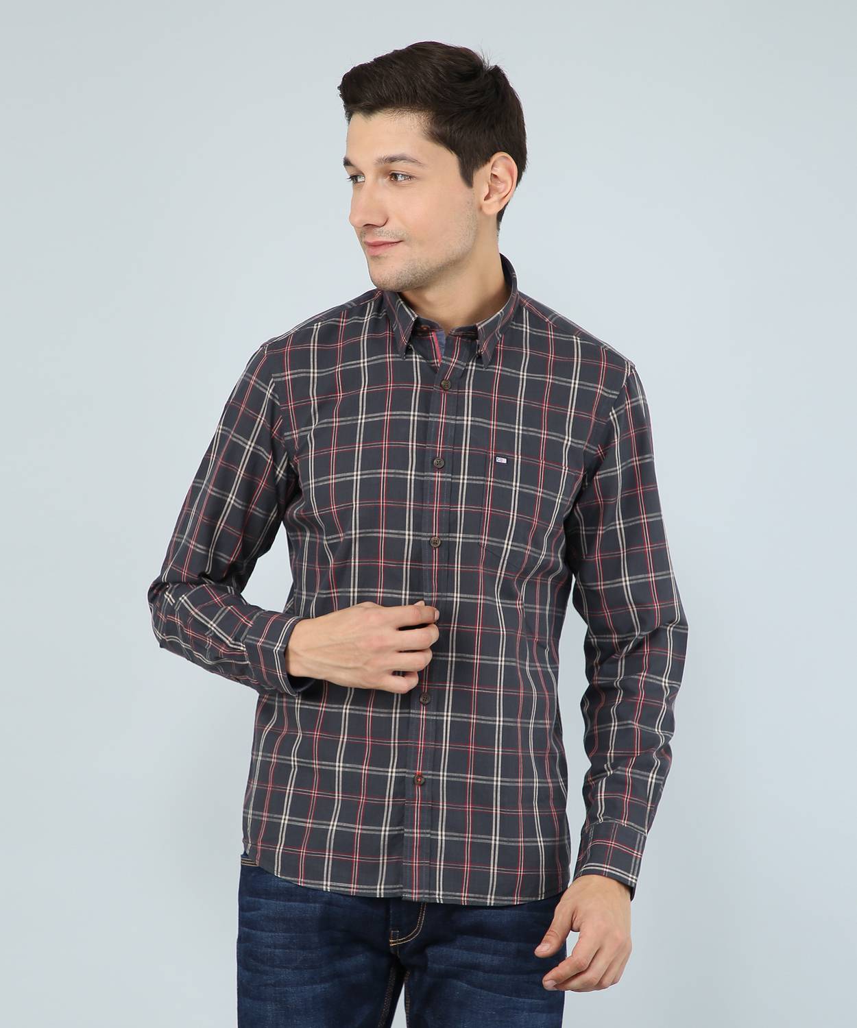 Arrow Sport Men Checkered Casual Multicolor Shirt