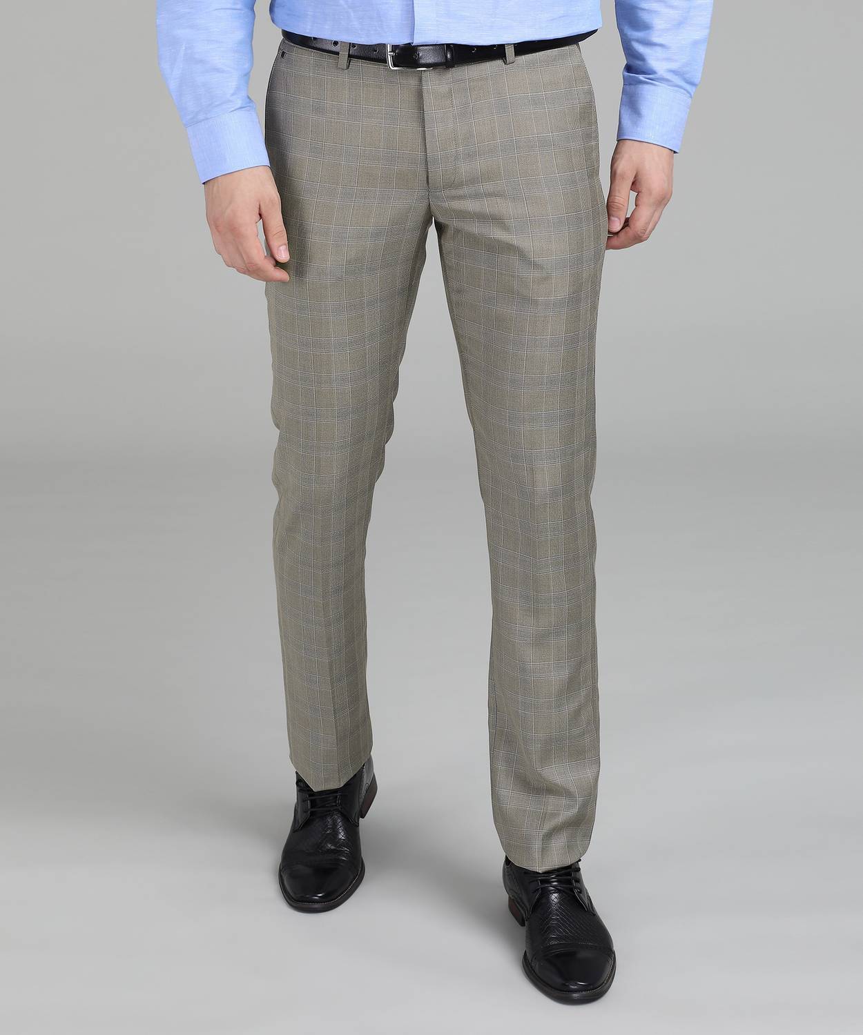 Blackberrys Slim Fit Men Beige Trousers
