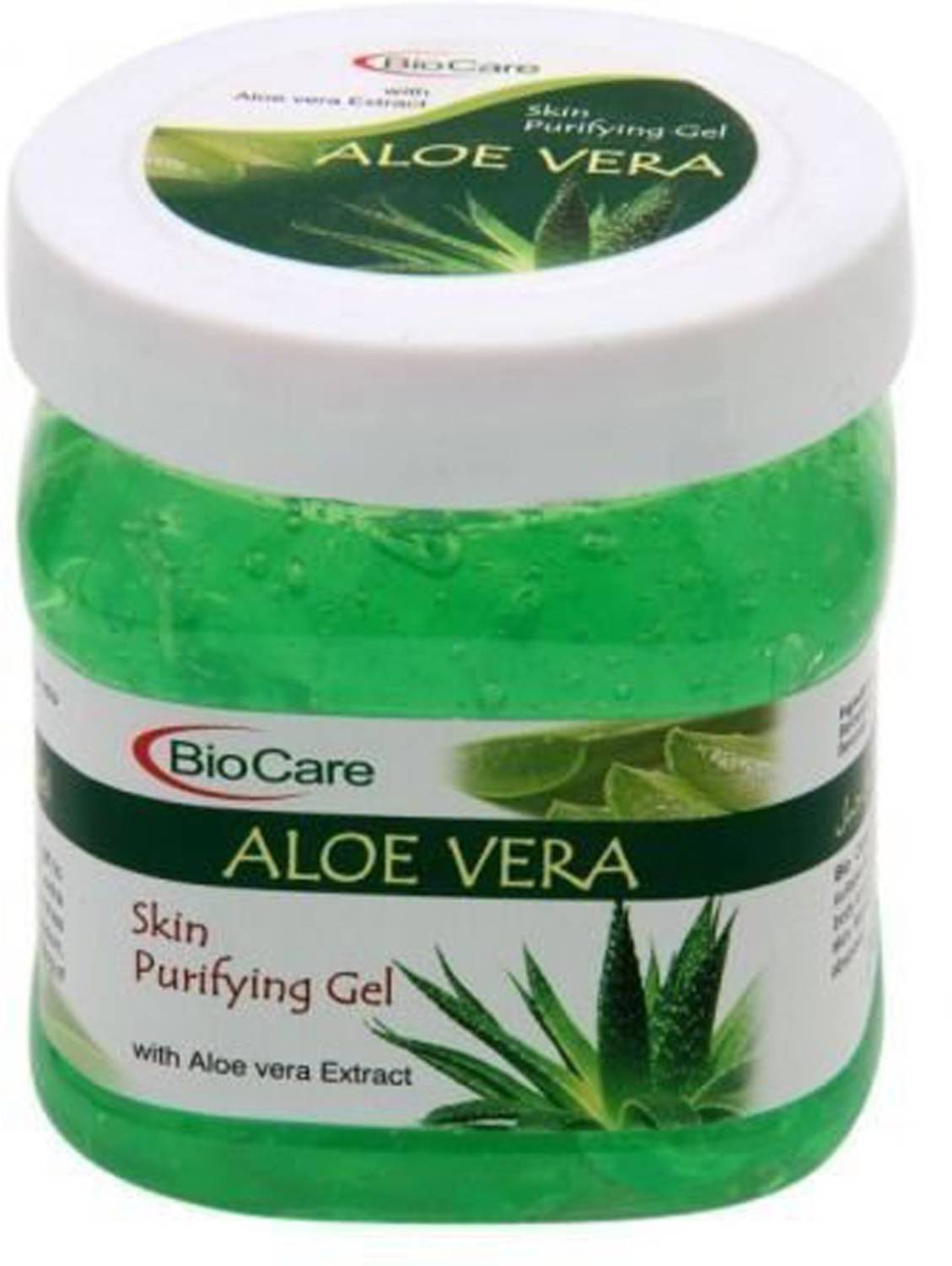 BIOCARE Aloe Vera Gel 500 Ml For Soft Smooth Skin & Hair Face Wash