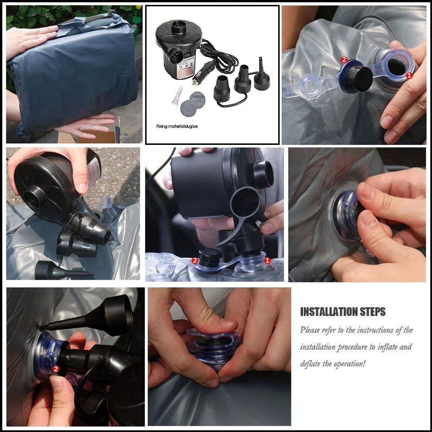 Image of RSI. Car Inflatable Sofa cum Bed-07 Multifunctional Car Inflatable Bed Mattress for Rest And Entertainment, Car Inflatable Bed