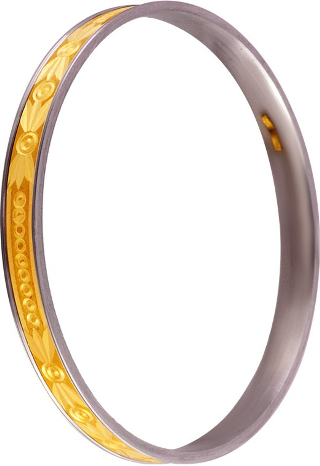 Image of PC Chandra Jewellers P.C. Chandra Jewellers 22K Yellow Gold Loha Bangle Yellow Gold 22kt Bangle