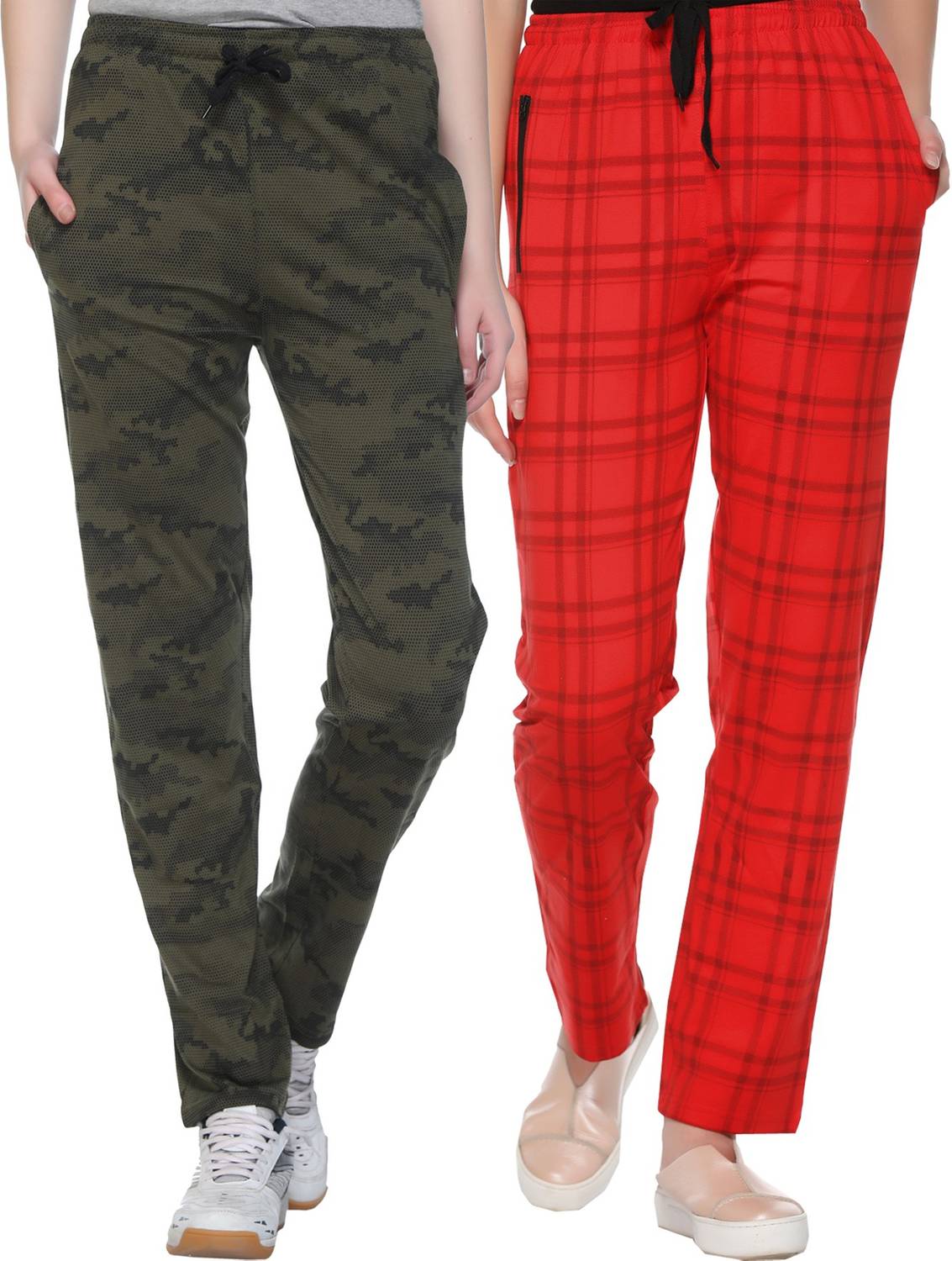 69GAL Printed Women Multicolor Track Pants