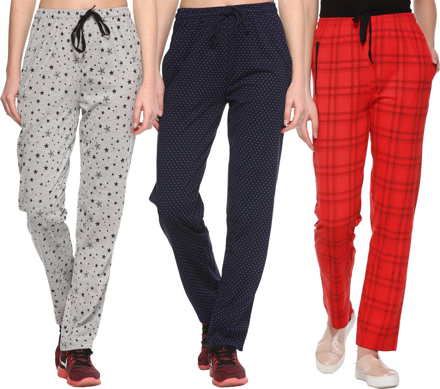 69GAL Self Design Women Multicolor Track Pants
