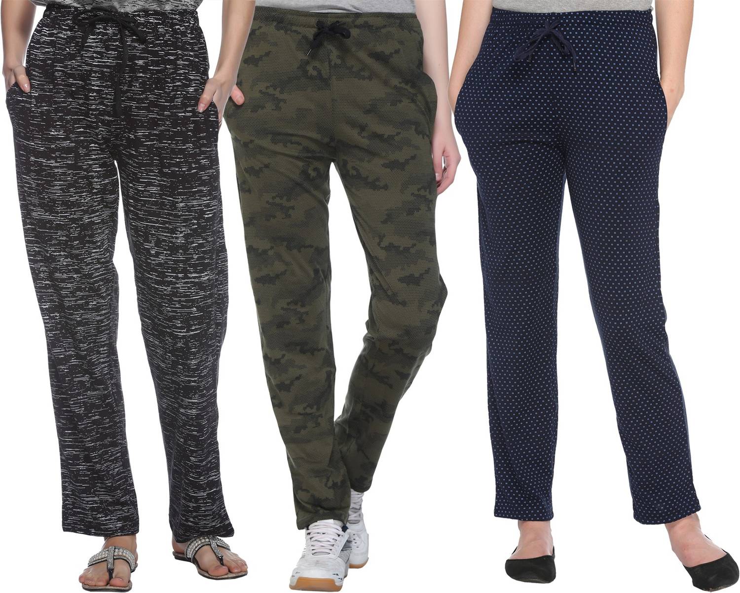 69GAL Printed Women Multicolor Track Pants