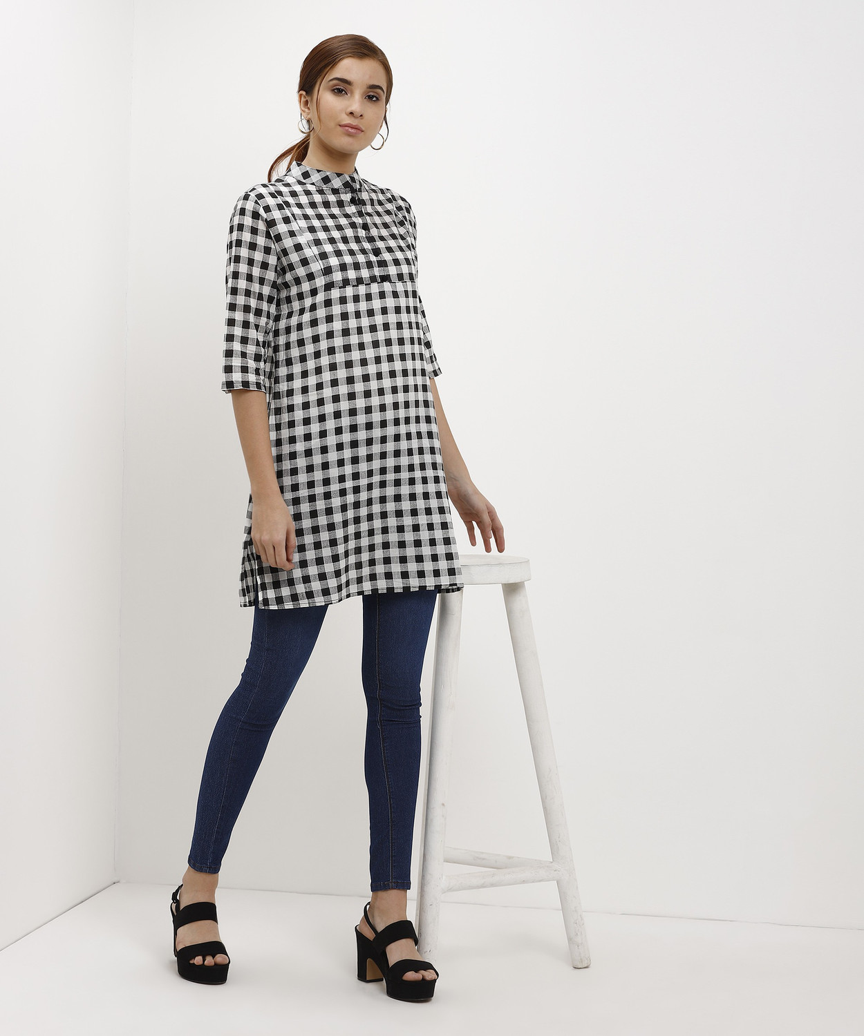 Image of FLYING MACHINE Regular Women Blue Jeans