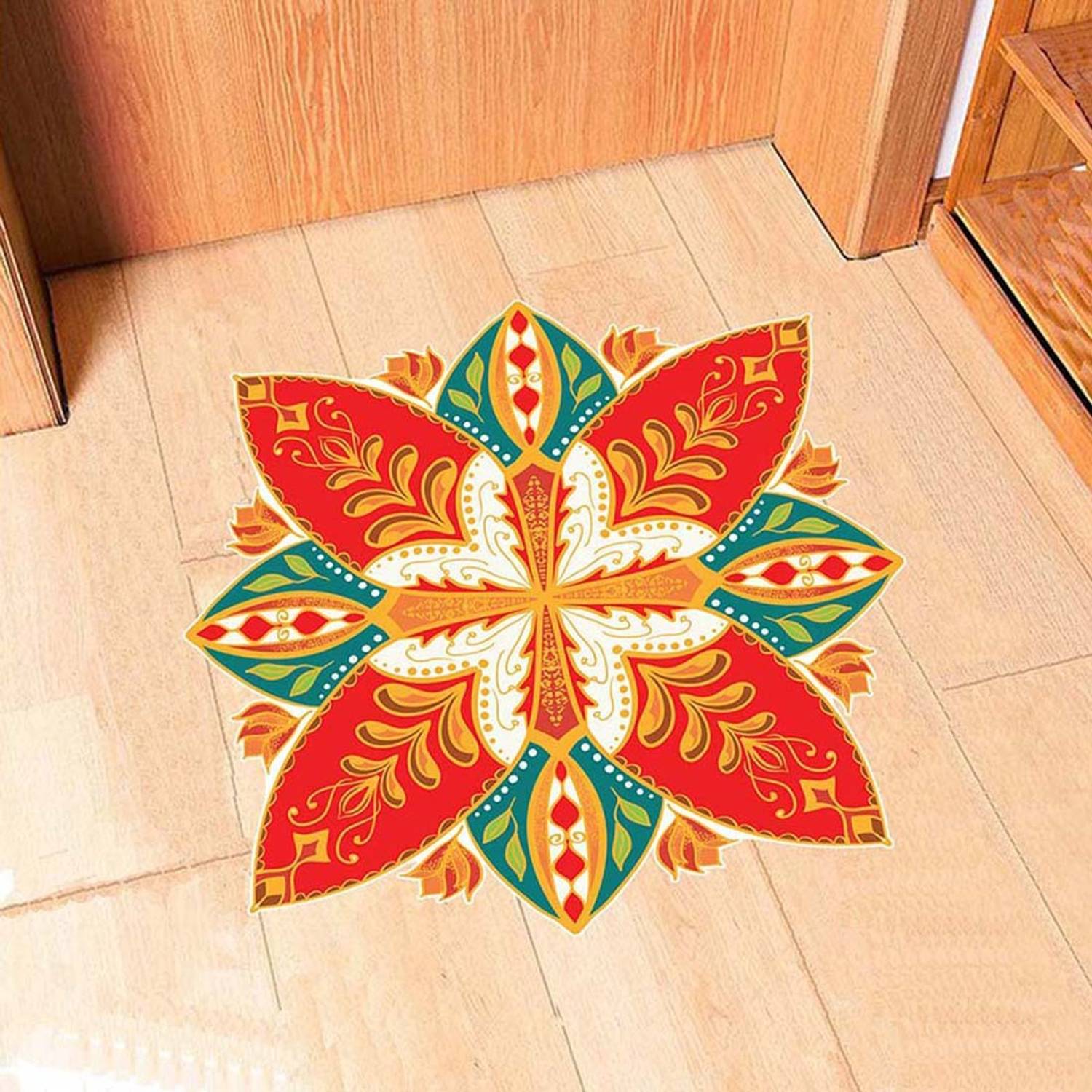 100yellow 58 cm Floor Sticker Self Adhesive Sticker