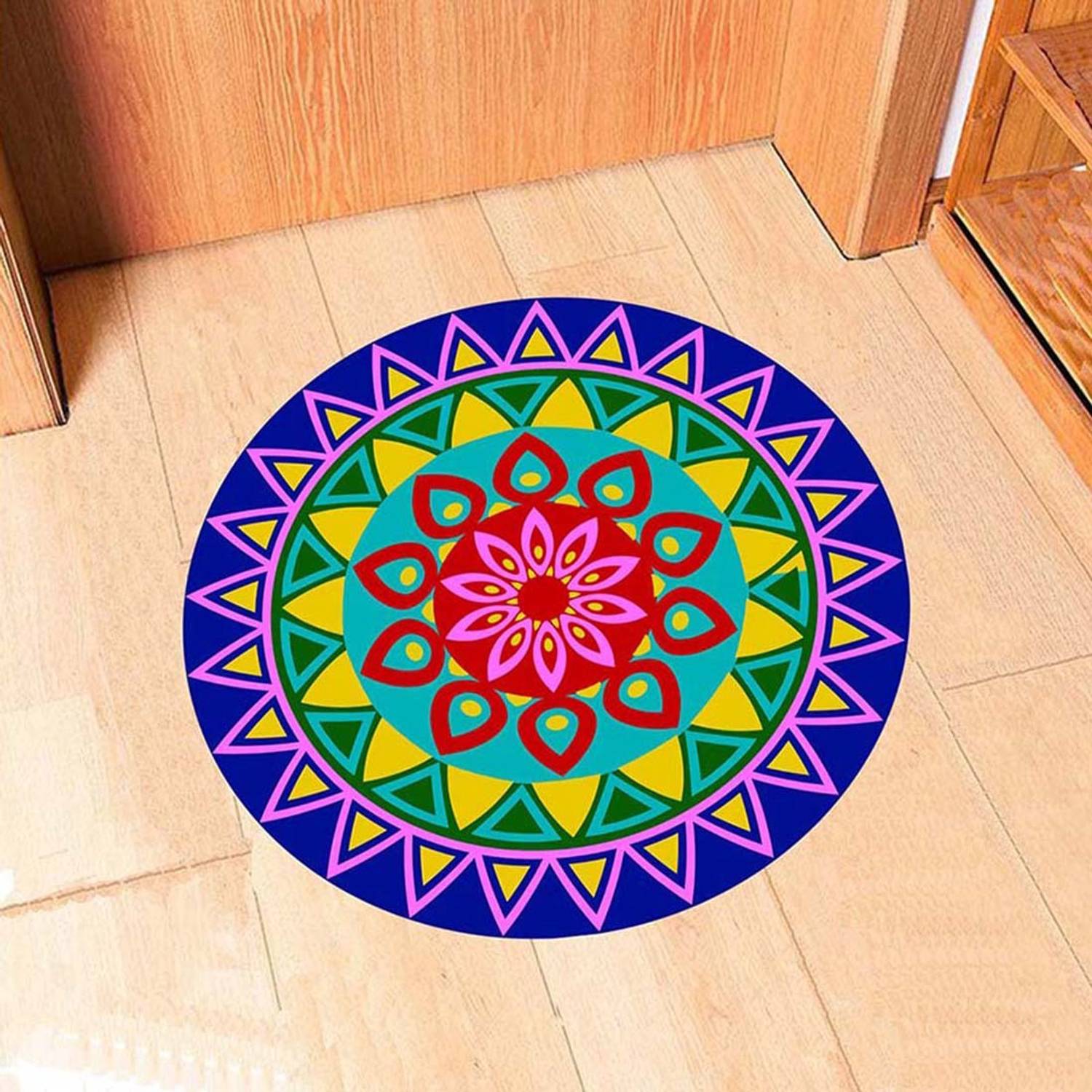 100yellow 58 cm Floor Sticker Self Adhesive Sticker