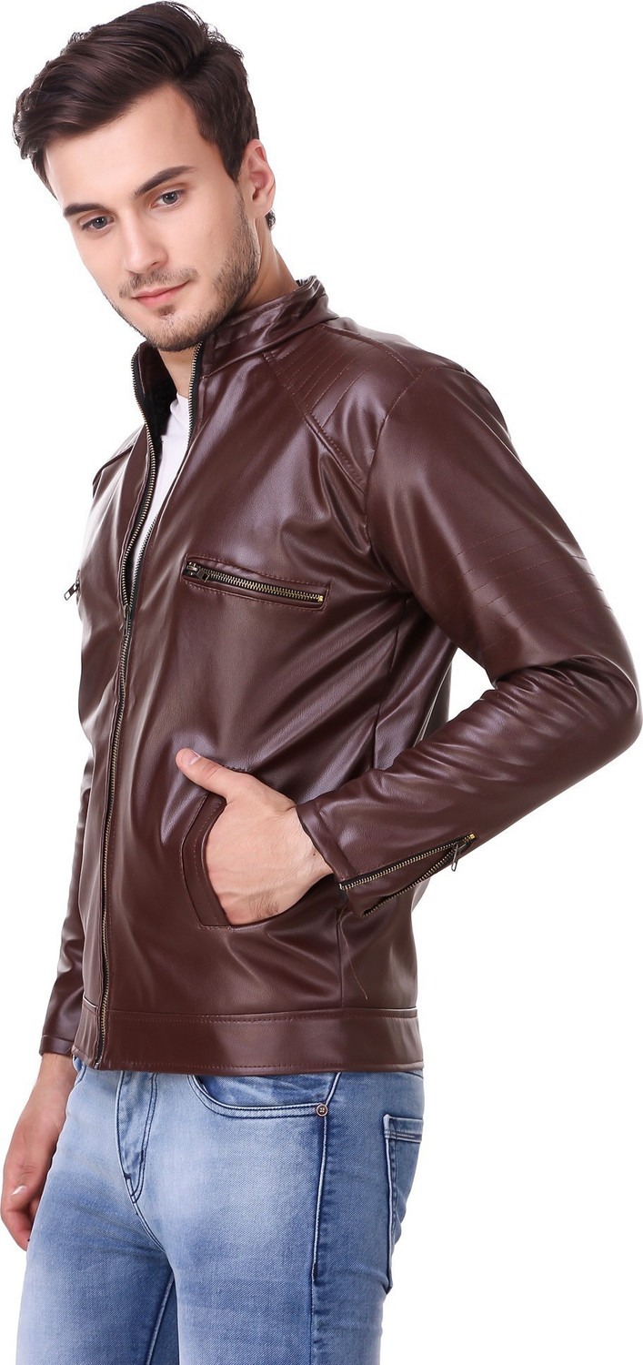 Image of KRITIKA WORLD Full Sleeve Solid Men Jacket