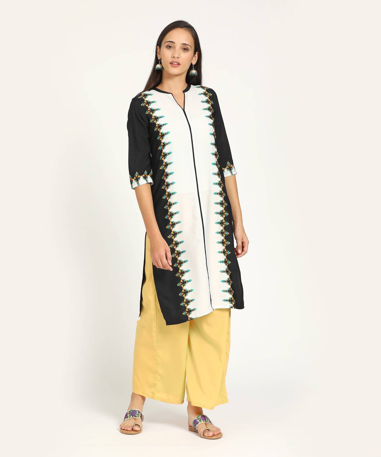 Aurelia Women Printed Straight Kurta