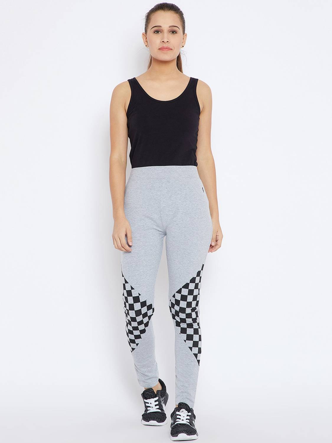 C9 Printed Women Grey Track Pants