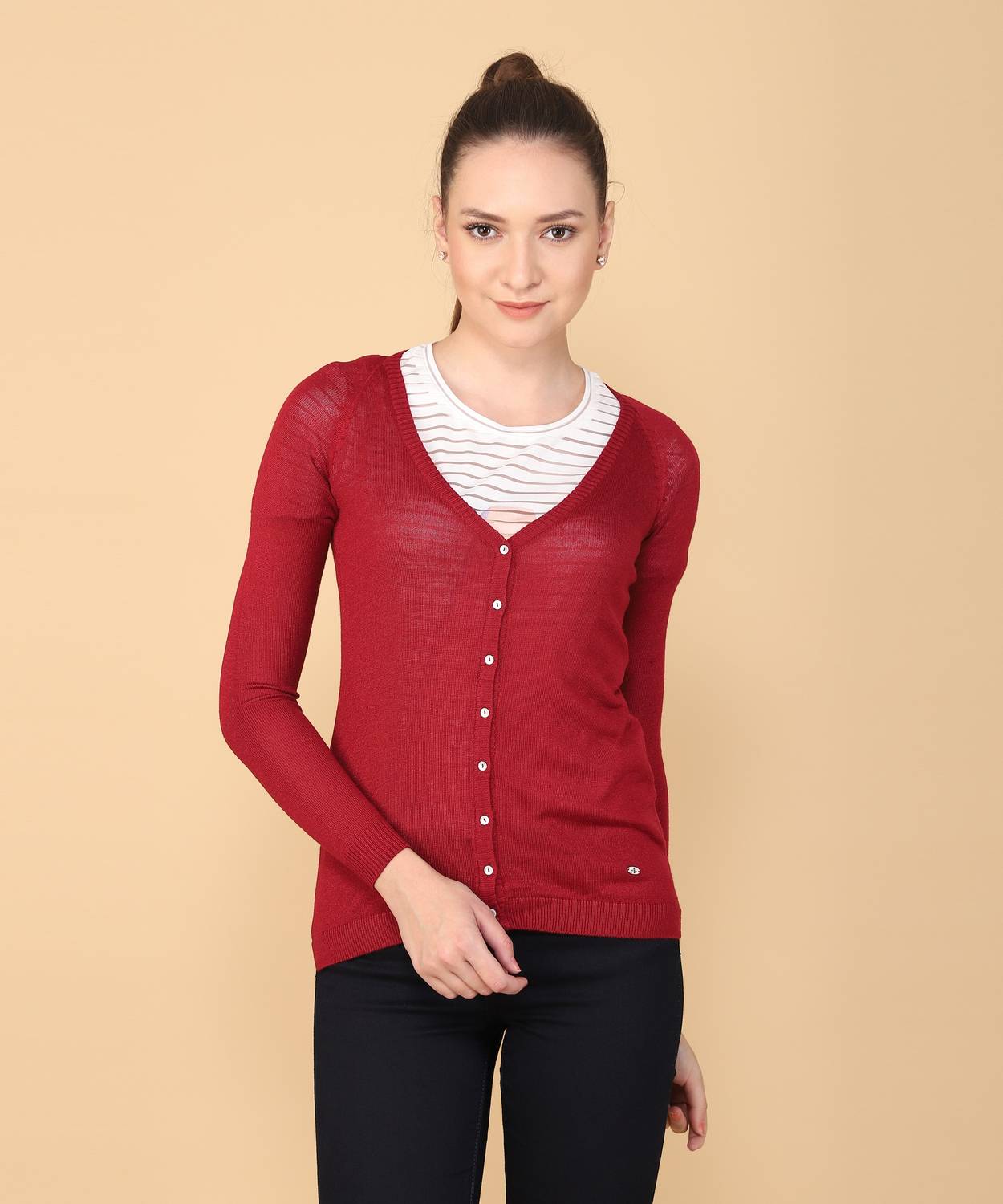 ARROW Women Button Cardigan
