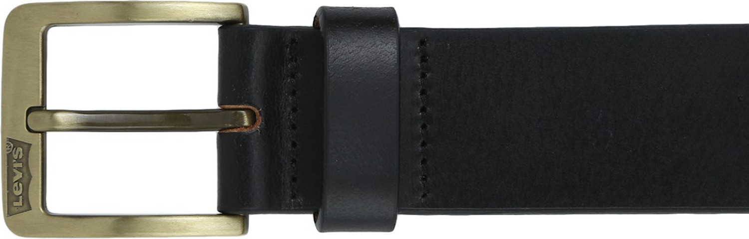 Image of LEVI'S Men Casual Black Genuine Leather Belt