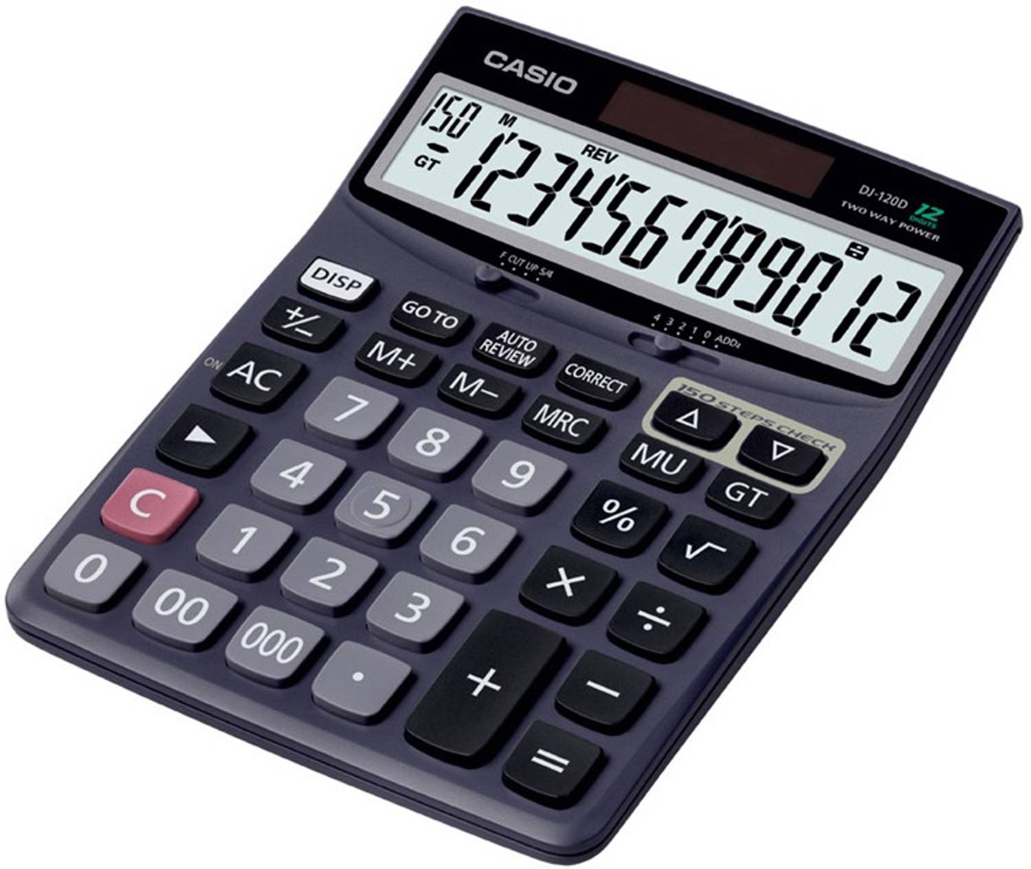Casio DJ-120D Desktop Basic Calculator