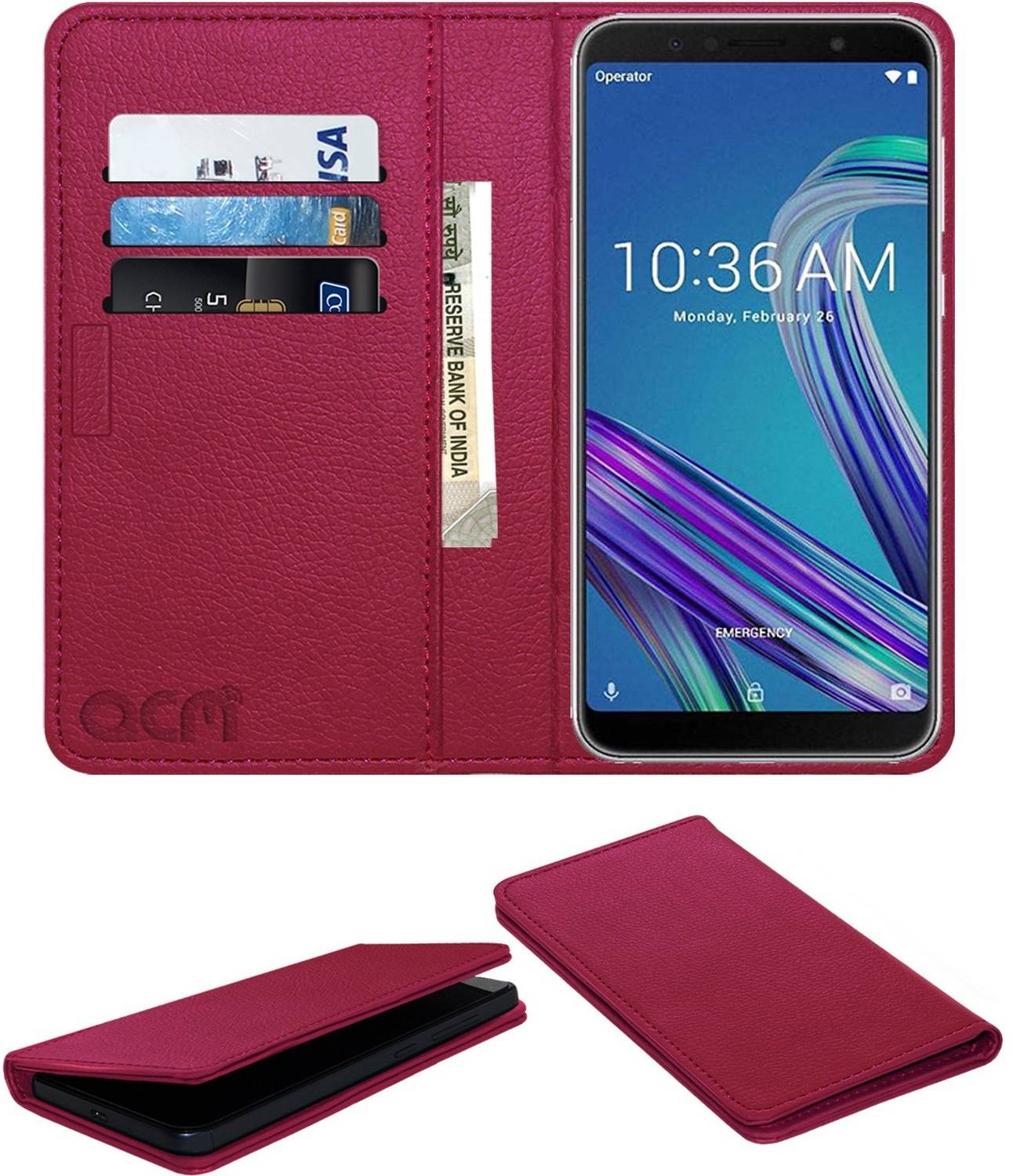 ACM Flip Cover for Asus Zenfone Max Pro M1