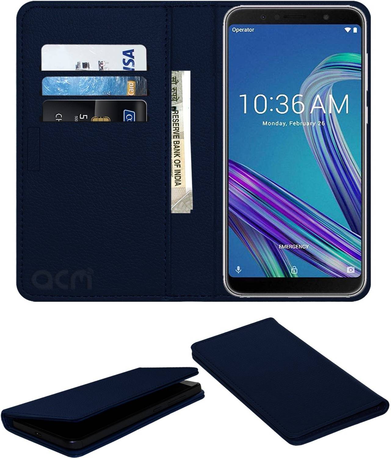 ACM Flip Cover for Asus Zenfone Max Pro M1