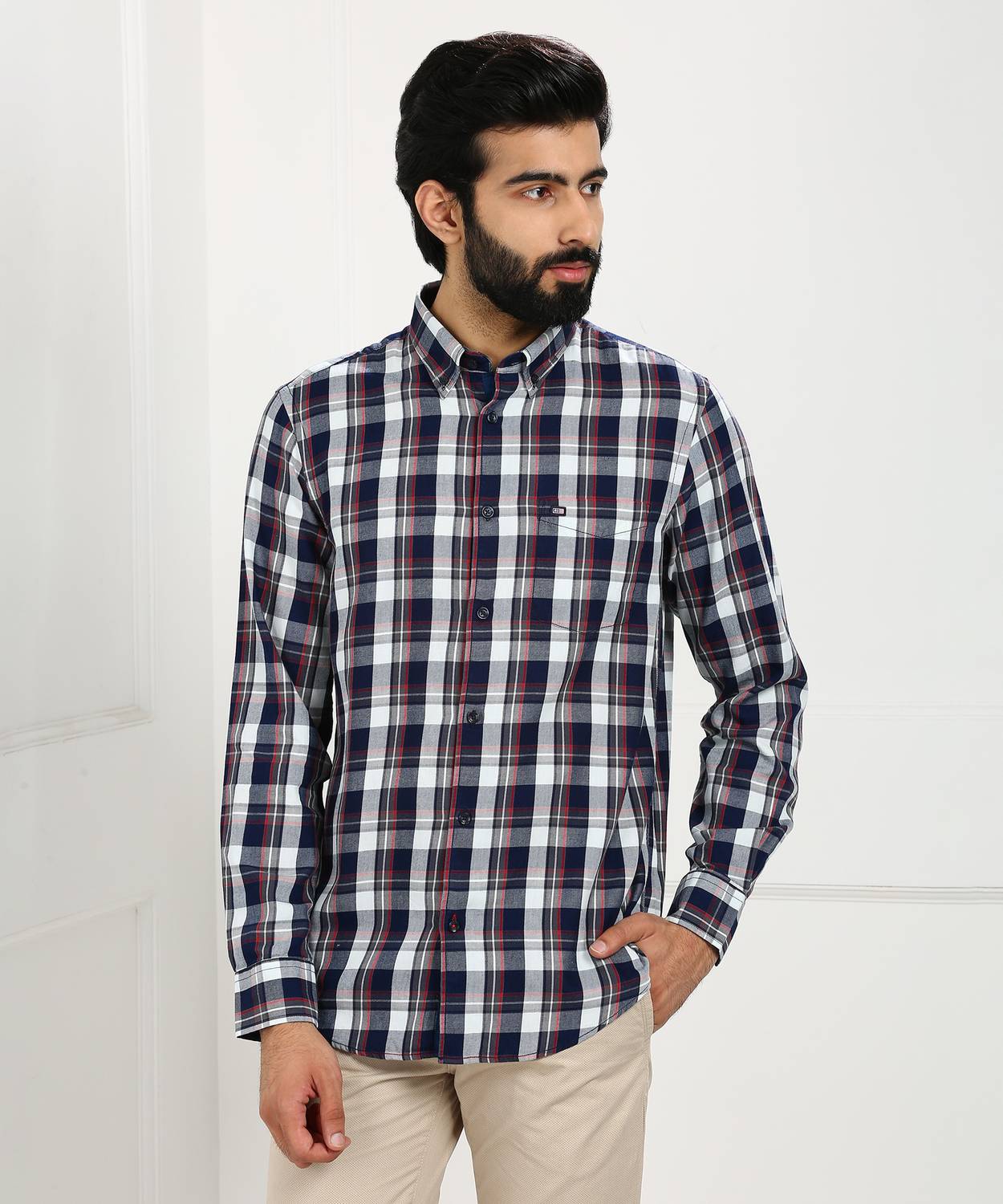 Arrow Sport Men Checkered Casual Multicolor Shirt