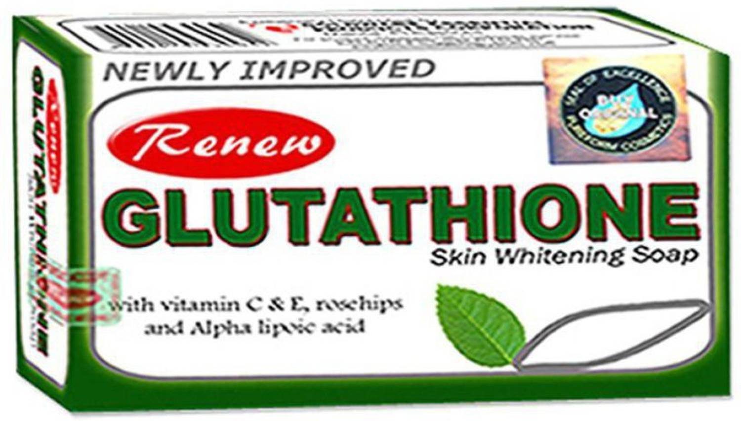 renew glutathione skin whitening soap (135g) IP/Network | ShareTechnote thevet_group Color:GLC876 Teddy