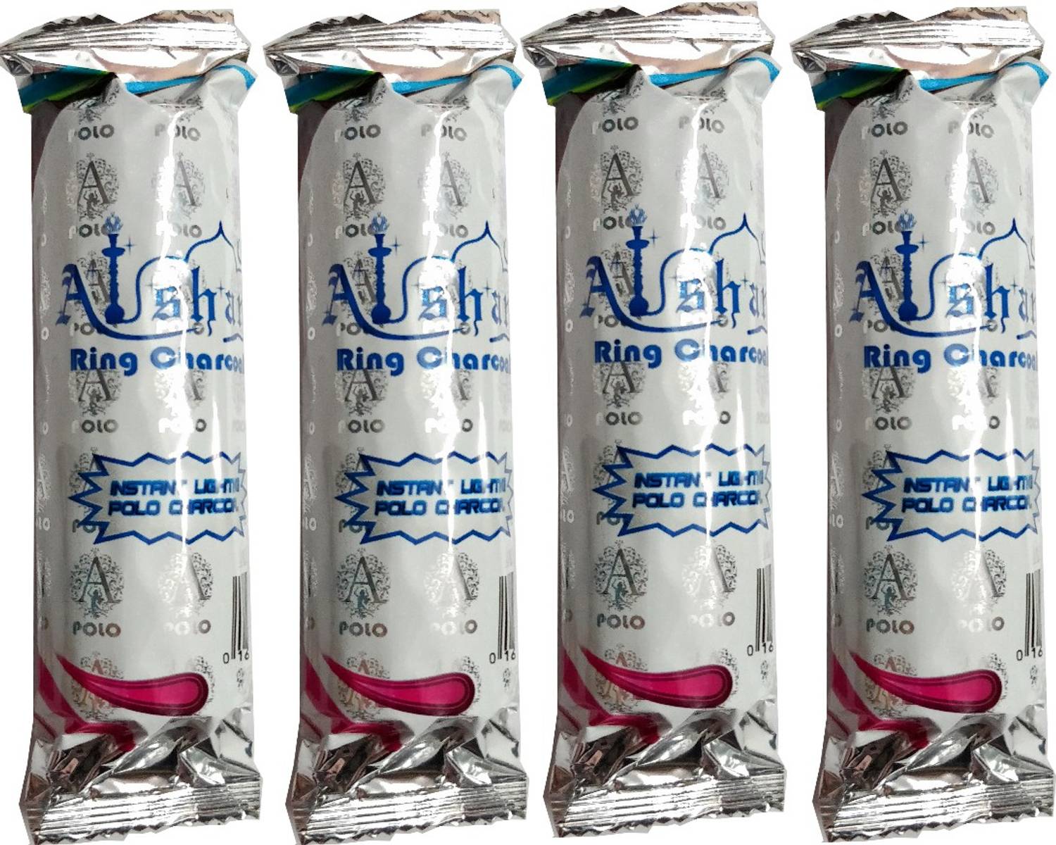 Alshan premium ring hookah magic coal 4 Rolls (40 Discs) Hookah Charcoals