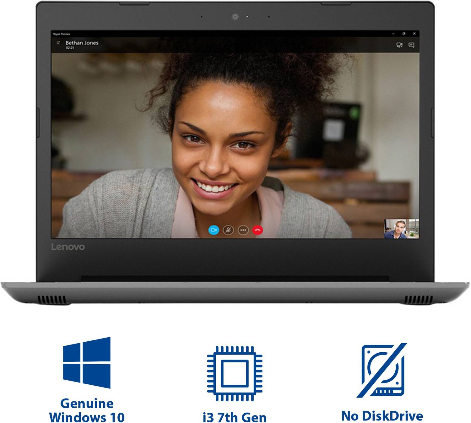 ①lenovo ideapad330 最新版Win11 7世代i3 Windowsノート本体 lenovo