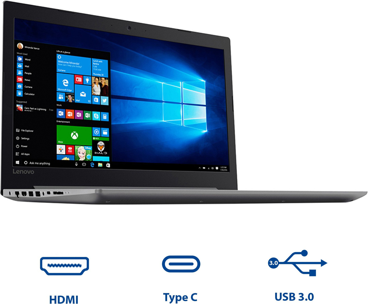 Image of Lenovo Ideapad 320E Intel Core i3 6th Gen 6006U - (4 GB /1 TB HDD /Windows 10 Home) 320-15ISK Laptop