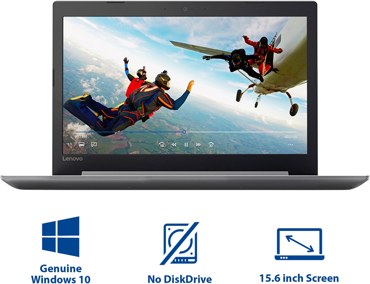 Image of Lenovo Ideapad 320E Intel Core i3 6th Gen 6006U - (4 GB /1 TB HDD /Windows 10 Home) 320-15ISK Laptop
