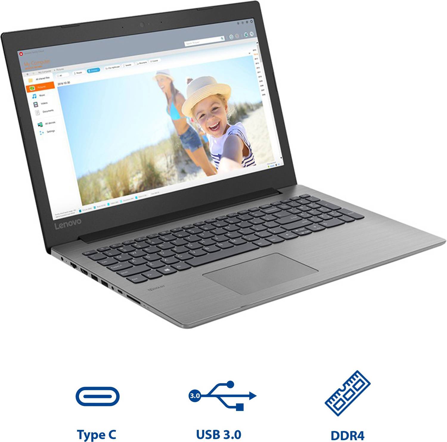 Lenovo Ideapad 330 AMD Ryzen 5 Quad Core 2500U - (4 GB/1 TB HDD
