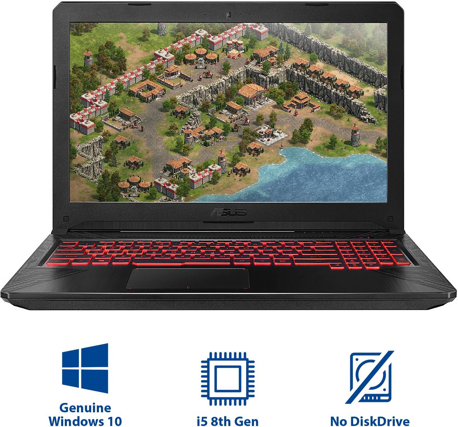 nobu ASUS TUF Intel Core i5 8th Gen 8300H - (8 GB/1 TB HDD/128 GB SSD