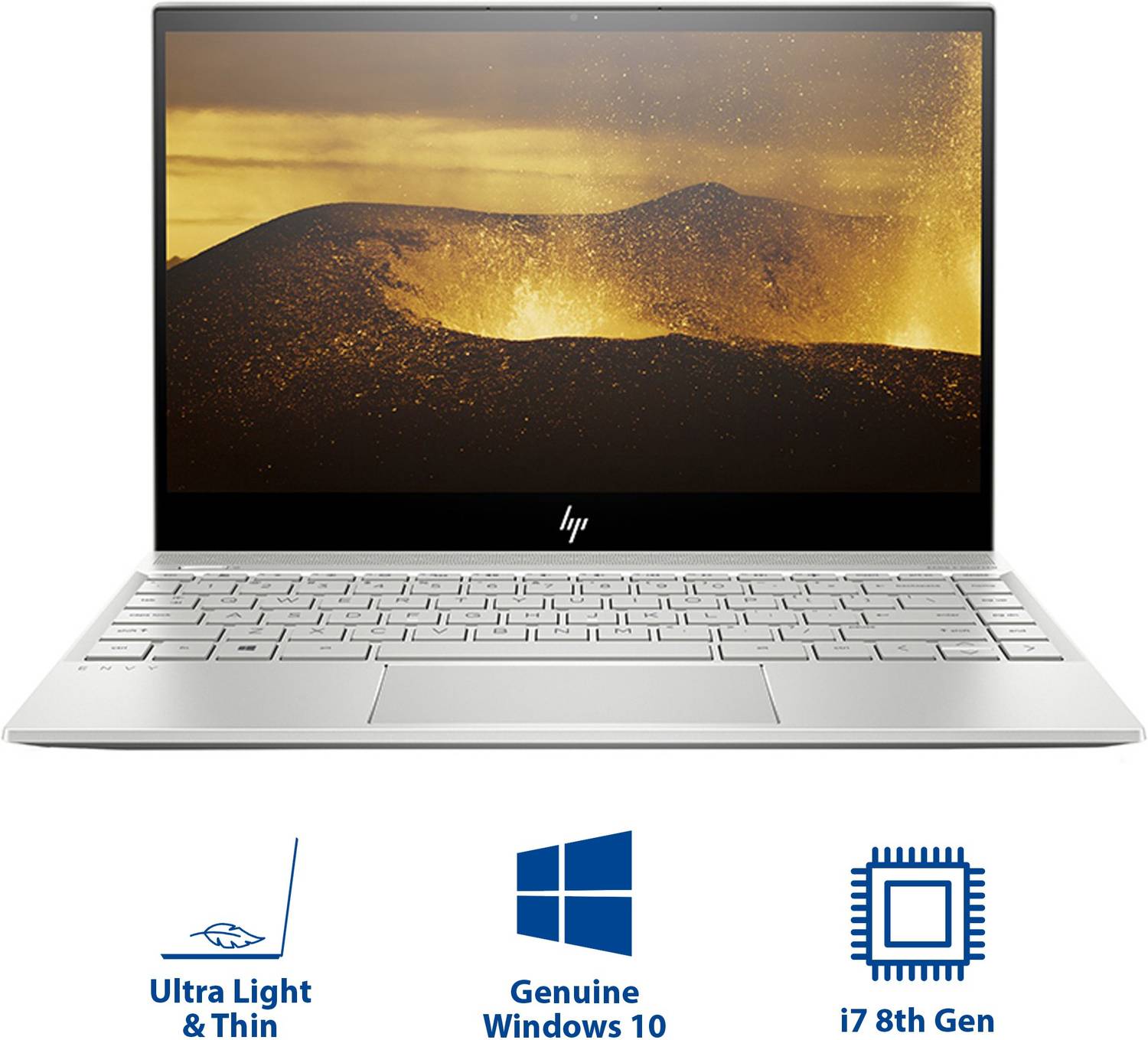 HP Envy 13 Intel Core i7 8th Gen 8550U - (8 GB/256 GB SSD/Windows