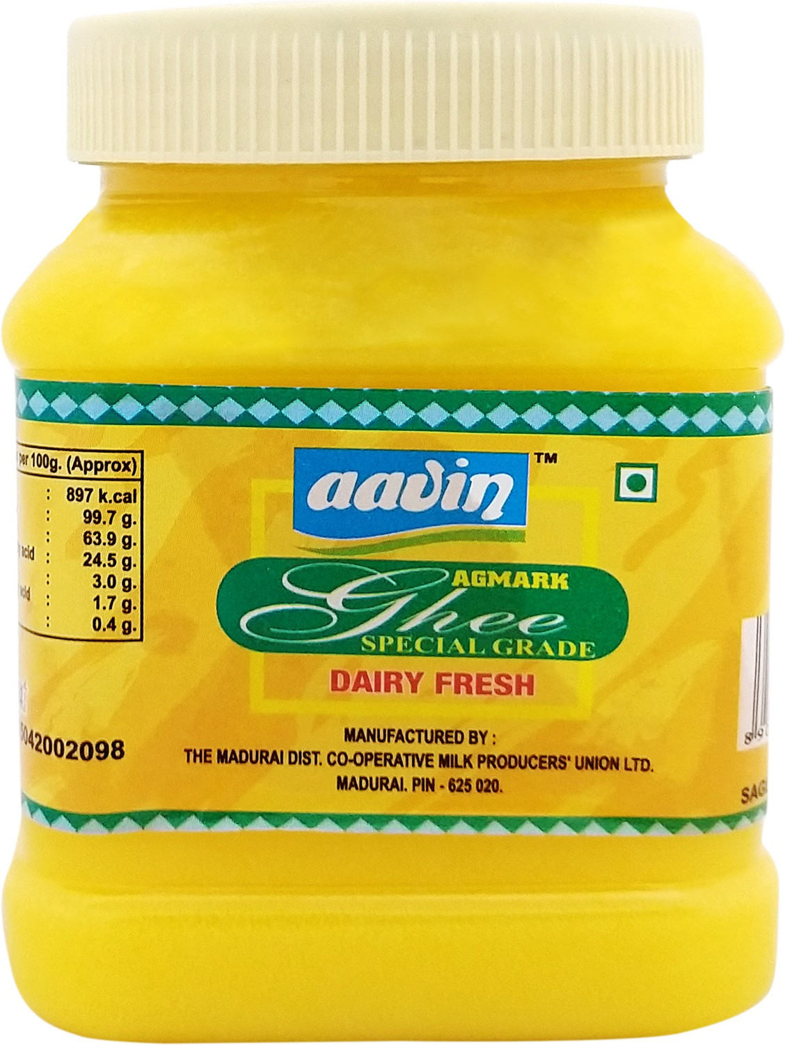 Image of aavin Ghee Plastic Bottle