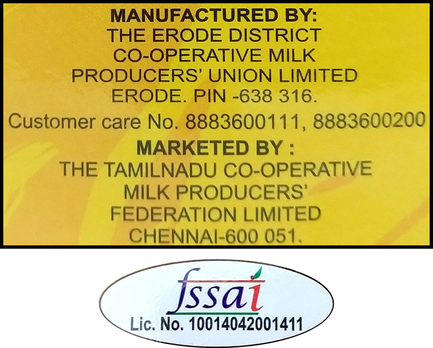 Image of aavin Ghee Carton