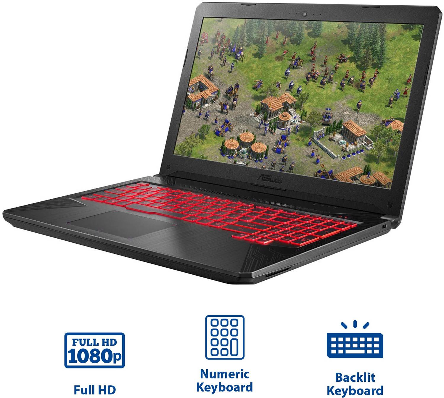 ASUS TUF Intel Core i7 8th Gen 8750H - (8 GB/1 TB HDD/128 GB SSD