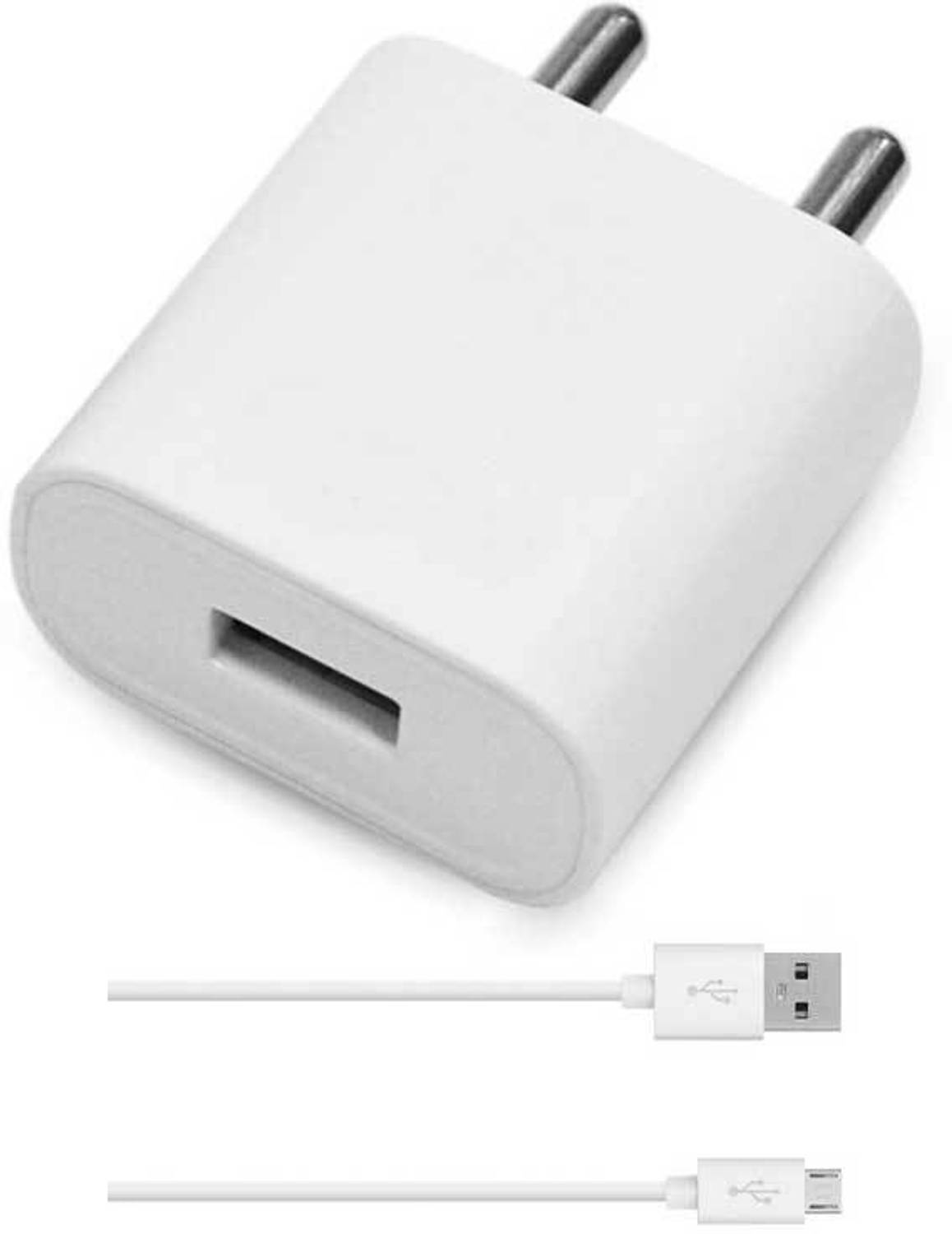 99Gems 2.1 A Wall Charger for Mobile with Detachable Cable