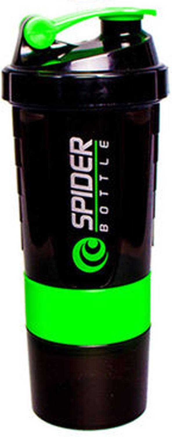 5 O' CLOCK SPORTS Spider Shaker Bottle 500 ml- Premium Quality with Sleek and Convenient Design 500 ml Plastic Shaker