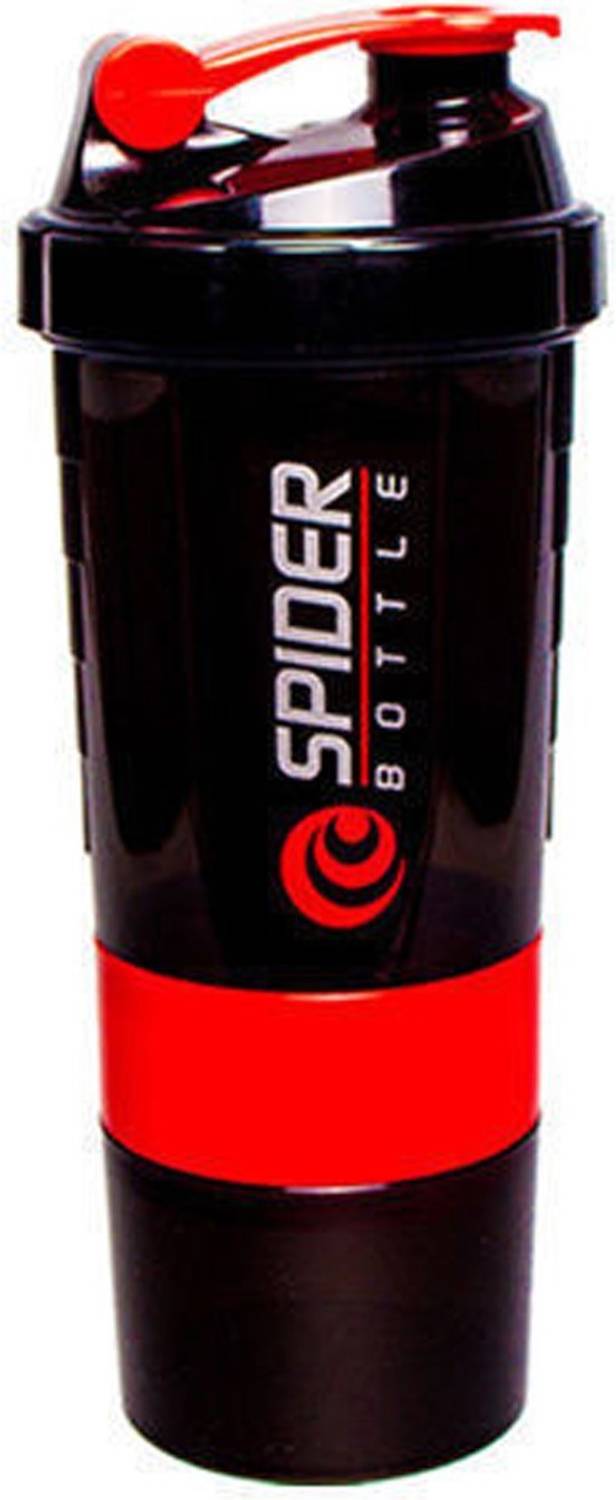 5 O' CLOCK SPORTS Spider Shaker Bottle 500 ml- Premium Quality with Sleek and Convenient Design 500 ml Plastic Shaker
