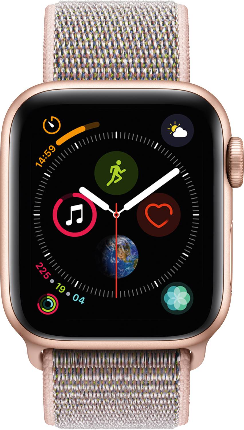 Apple Watch Series 4 GPS (Pink Strap, Regular)