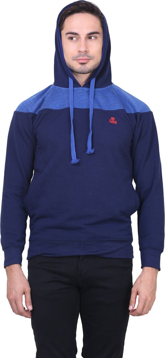 BRAVEZI Full Sleeve Solid Men Sweatshirt