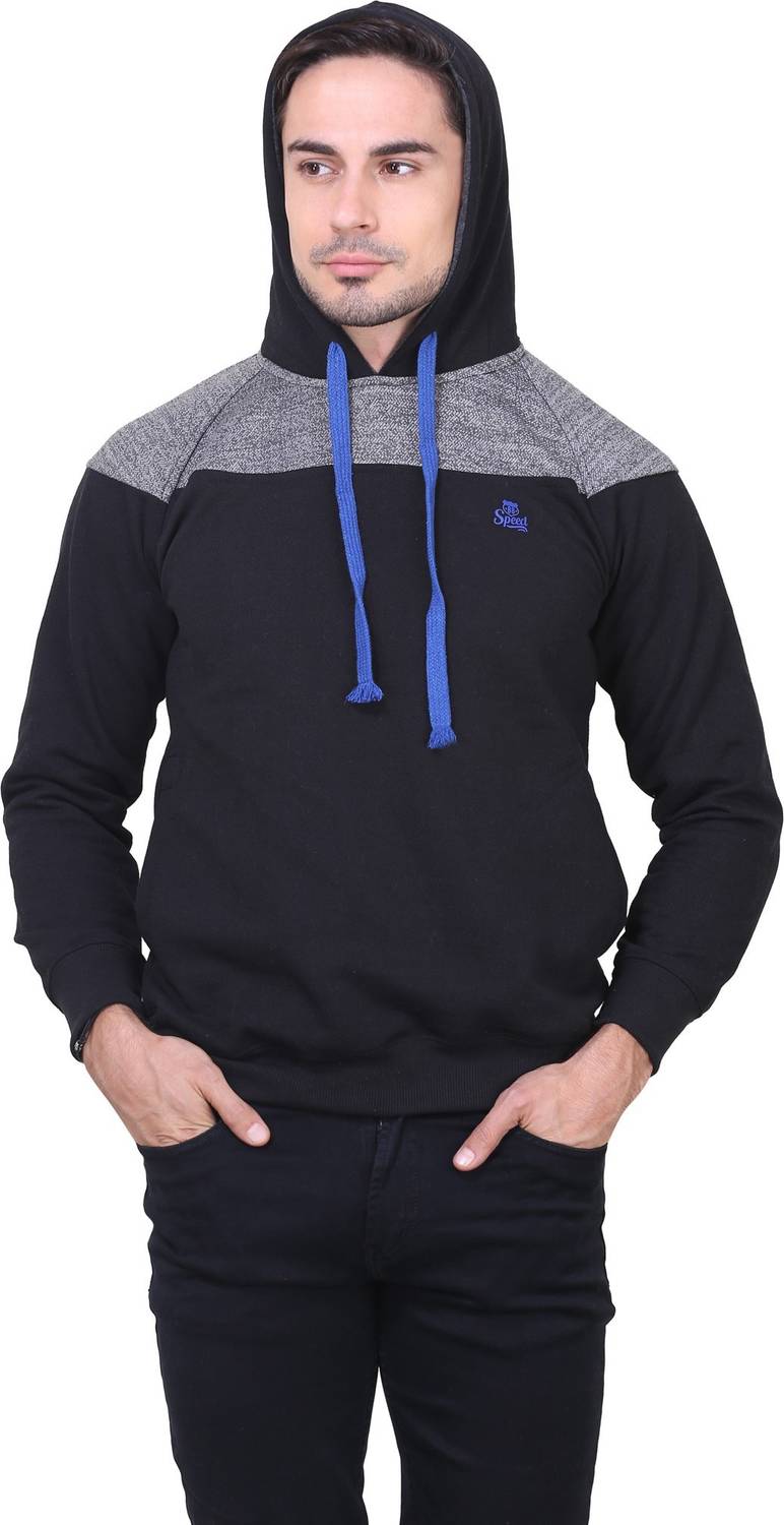 BRAVEZI Full Sleeve Solid Men Sweatshirt