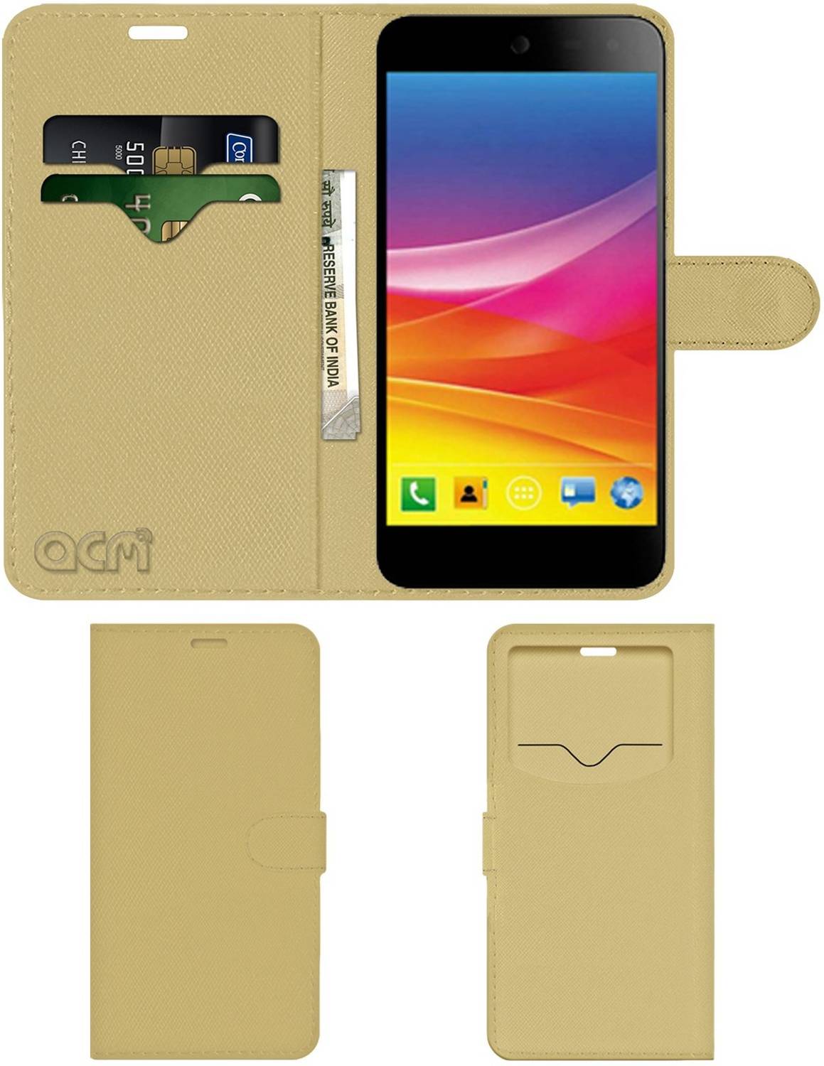 ACM Flip Cover for Micromax Canvas Nitro 4g E455