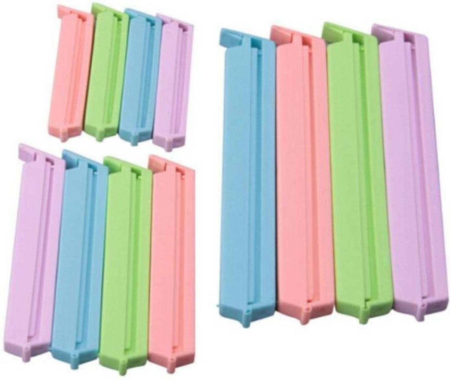 ASHIRWAD Bag Sealing Clips Large, Medium and Small ABS Plastic Bag Sealing Clips