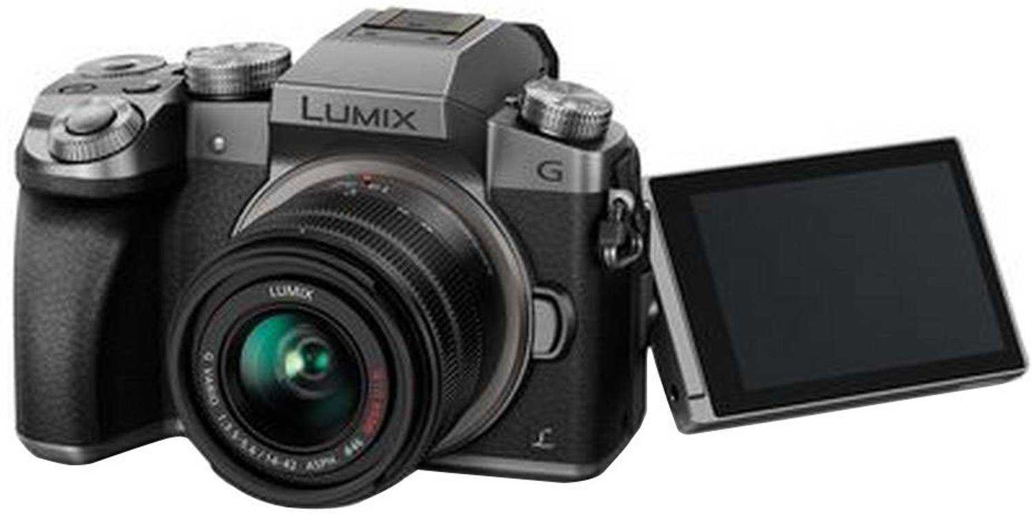Panasonic 4K G Series Lumix G7 Mirrorless Camera with 14-42 Lens