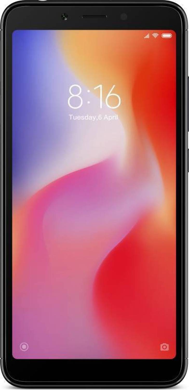 Redmi 6 (Black, 64 GB)
