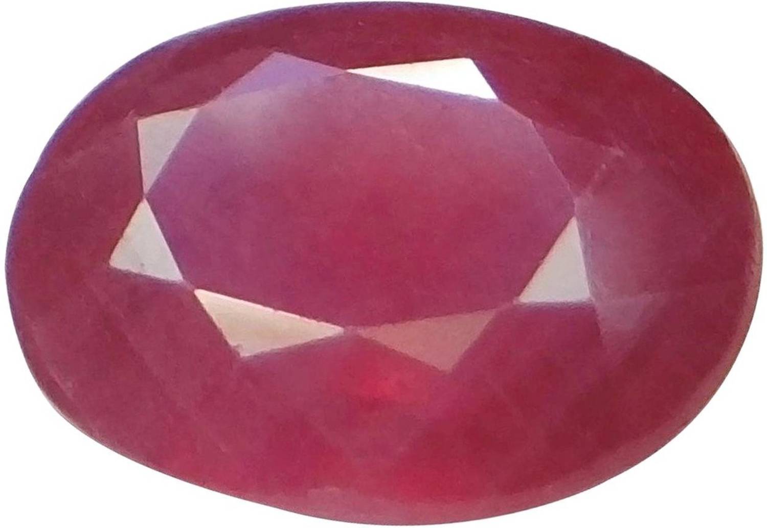 Ankit Collection 7.36CT/8.2Ratti (MANAK) Ruby Stone Pendant