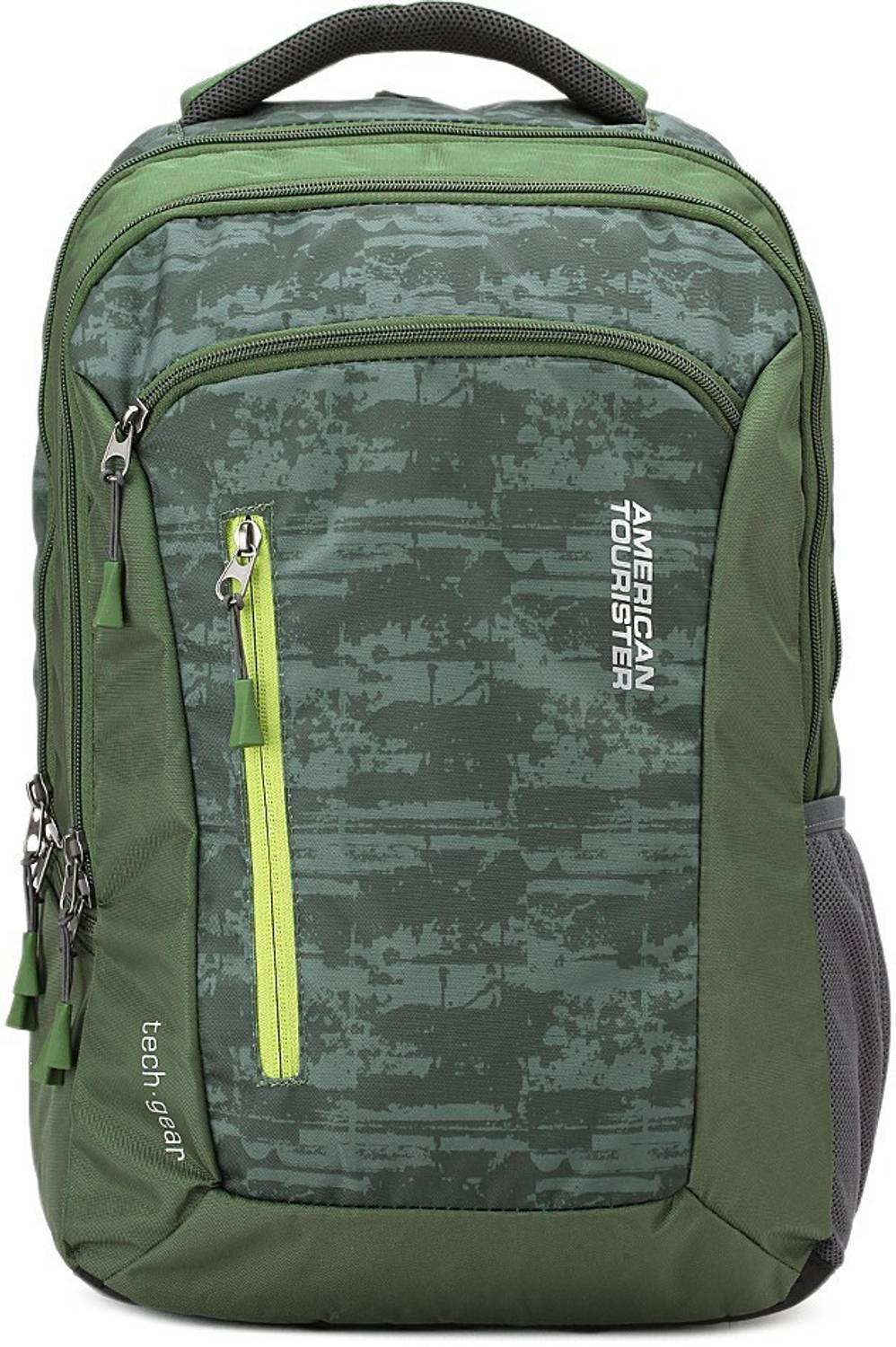 american tourister amt tech gear 21 l laptop backpack green AMERICAN TOURISTER AMT Tech 21 L Laptop Backpack Green - Price in India