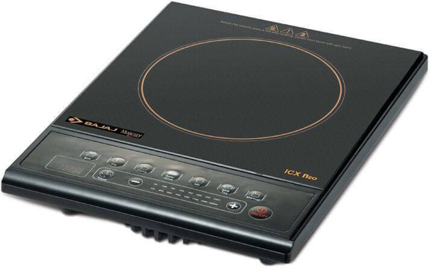 Image of BAJAJ 1600 W Induction Cooktop Push Button