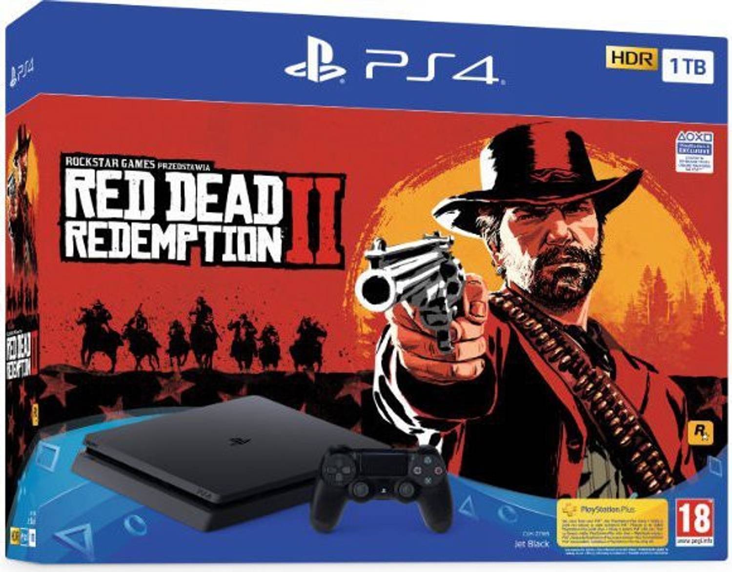 ps 4(slim)値下げ SONY PlayStation 4 (PS4) Slim 1 TB with Red Dead Redemption 2