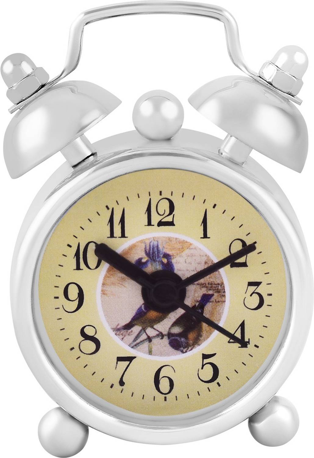 ARCHIES Analog Silver Clock