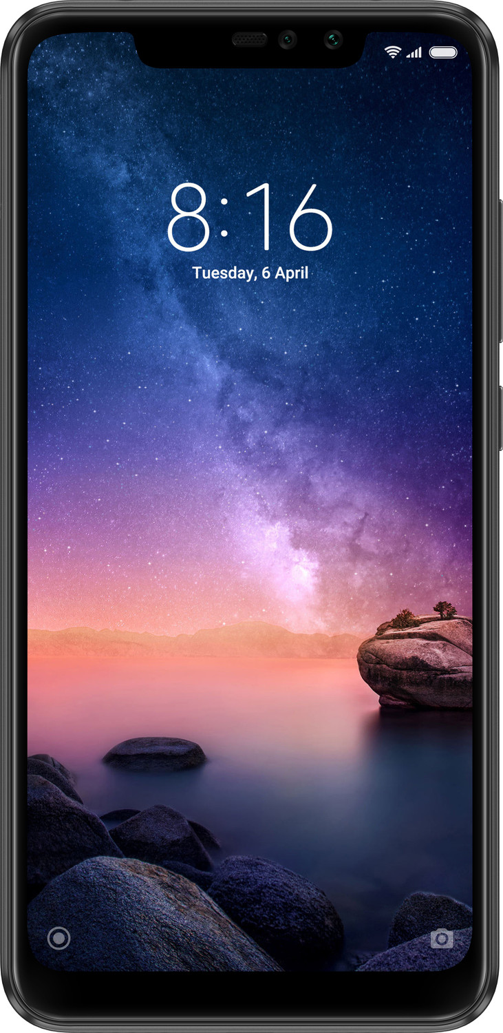 Image of Redmi Note 6 Pro (Black, 64 GB)