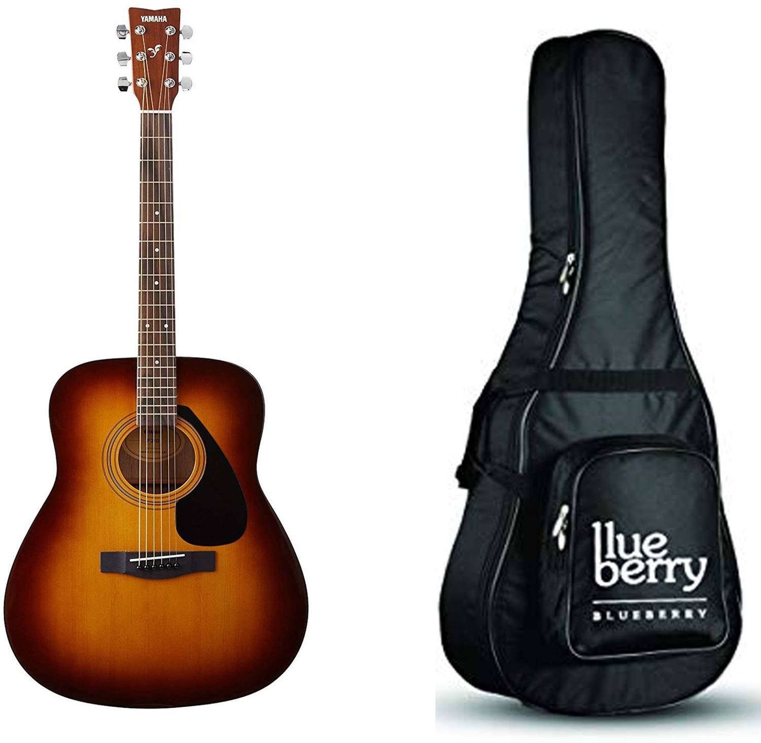 YAMAHA F310 (TBS ) With Blueberry Bag Acoustic Guitar Spruce
