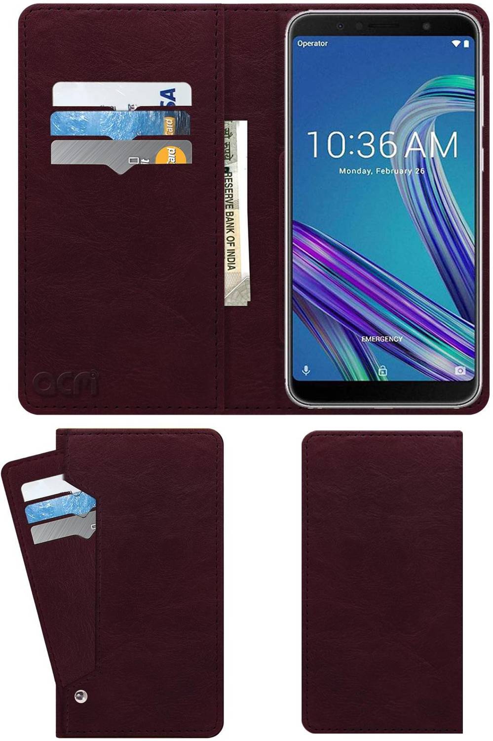 ACM Flip Cover for Asus Zenfone Max Pro M1