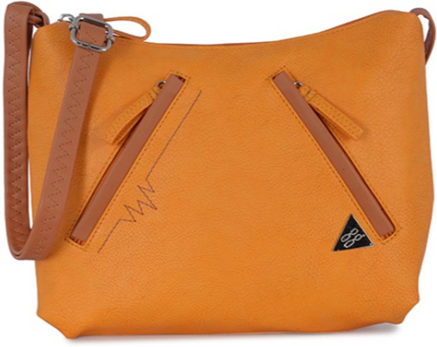 Baggit Yellow Sling Bag Lxe4 Glock Y G Z E Tropical Mango (Yellow) M2